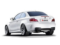 Akrapovic Slip-On Line Exhaust for 2011-2012 BMW 1 Series M Coupe - Titanium Part Number AKR-M-BM/T/4H