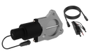 Válvula de corte eléctrica QTP QTEC atornillable de 3 pulgadas para escapes Borla - Individual