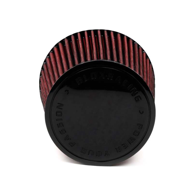 BLOX Racing Performance Filter Kit with 3.0-inch Velocity Stack Air Filter and Silicone Hose