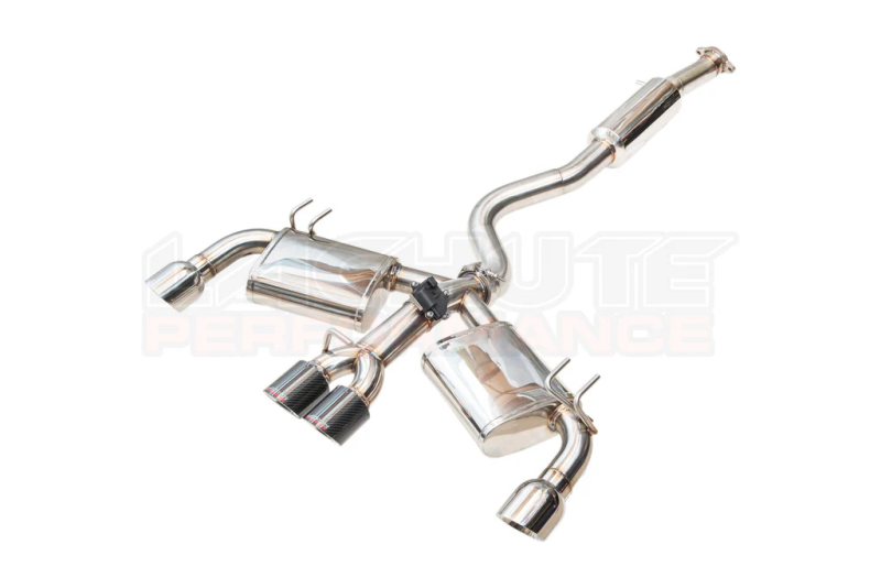 LP Adventure 2023+ GR Corolla Catback Exhaust w Carbon Tips | FLP2023+CB-CGR-C