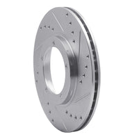 R1 Concepts 67-88 Porsche 911 Front Right Drilled & Slotted Silver Brake Rotor (Part No. RNC631-02001R)