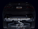 AWE Tuning 19-23 BMW 330i / 21-23 BMW 430i Base G2X Track Edition Axle-Back Exhaust - Diamond Black