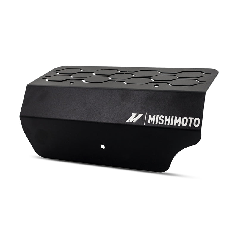 Mishimoto 2022+ Subaru WRX Pulley Cover Black - Durable Aluminum Engine Bay Upgrade
