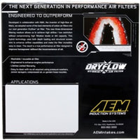 AEM Induction Dryflow Air Filter for Dodge Ram 2500/3500 6.7L L6 Diesel - Part AE-07087