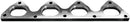 BLOX Racing Cylinder Head Exhaust Flange for Honda B-series Engines (Part #bloBXFL-00036)