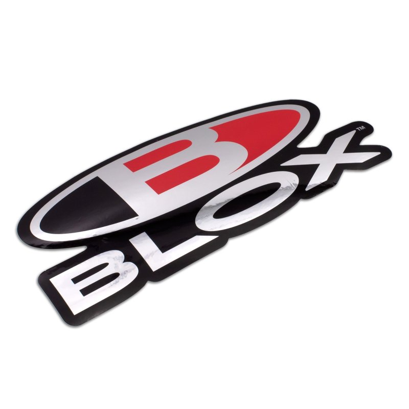 BLOX Racing Medium Logo Die Cut Decal for Automotive Enthusiasts