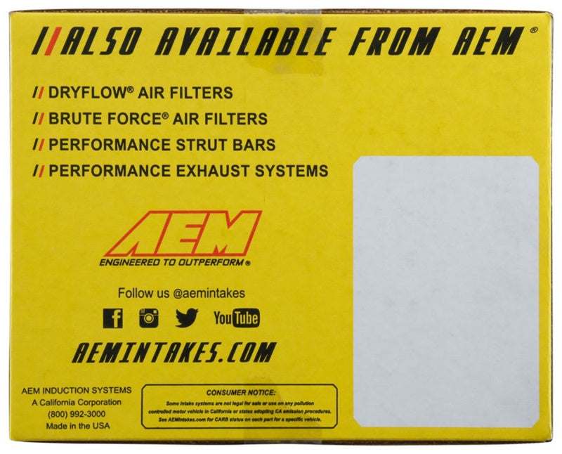 AEM Induction C.A.S 18-19 Subaru Forester 2.5L F/I Cold Air Intake System