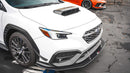 APR Peformance  Subaru WRX Carbon Fiber Front Bumper Canards 2022-2023