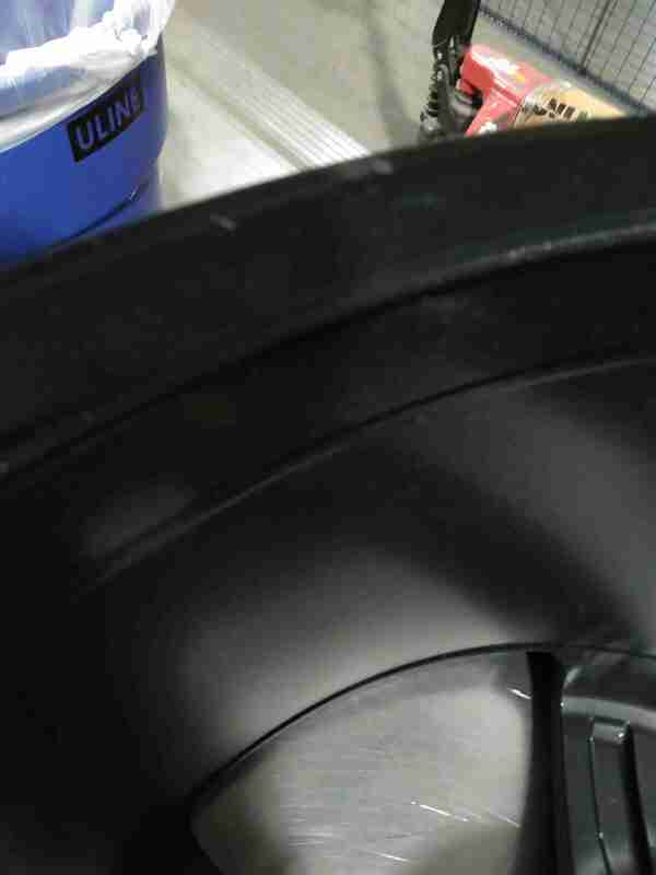 Scratch & Dent Gram Light 57DR 19x9.5 +35 5-114.3 Semi Gloss Black Wheel