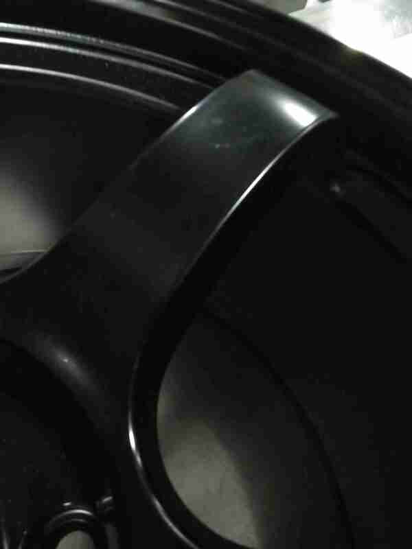 Scratch & Dent Gram Light 57DR 19x9.5 +35 5-114.3 Semi Gloss Black Wheel