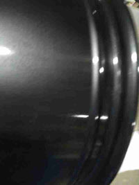 Gram Lights 57DR 15X8.0 +28 4-100 SEMI GLOSS BLACK (Honda Civic / Integra) — Scratch & Dent