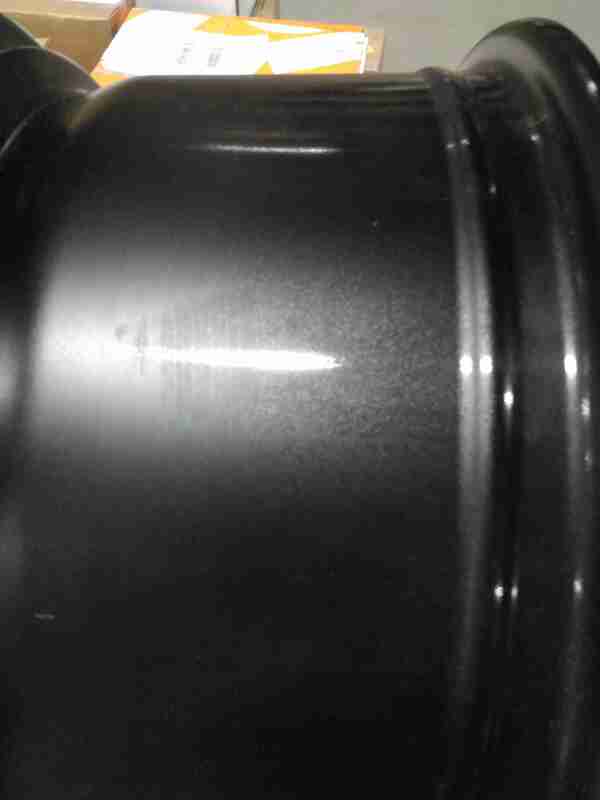 Gram Lights 57DR 15X8.0 +28 4-100 SEMI GLOSS BLACK (Honda Civic / Integra) — Scratch & Dent
