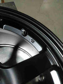 Gram Lights 57DR 15X8.0 +28 4-100 SEMI GLOSS BLACK (Honda Civic / Integra) — Scratch & Dent