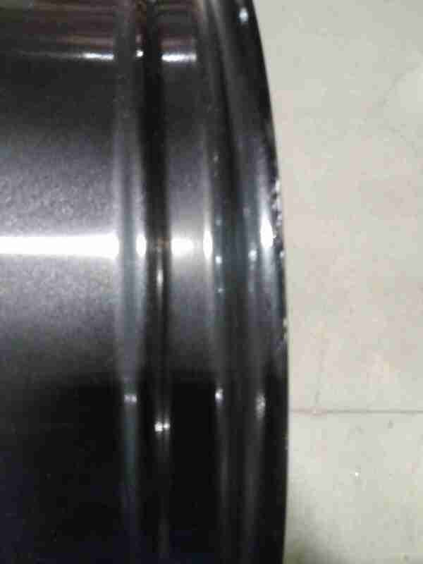 Gram Lights 57DR 15X8.0 +28 4-100 SEMI GLOSS BLACK (Honda Civic / Integra) — Scratch & Dent