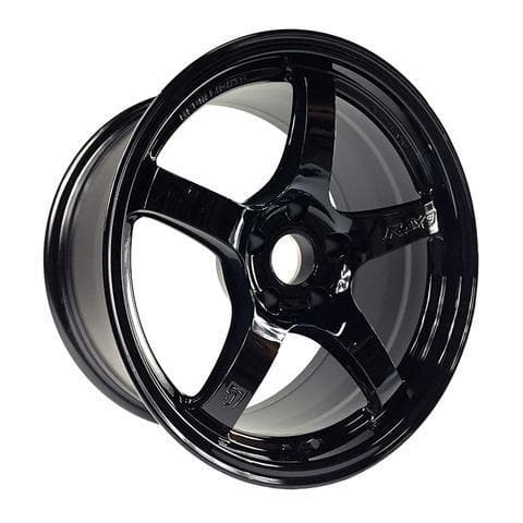 Gram Lights 57CR 18X9.5 +38 5-100 Gloss Black (GBP) Wheel