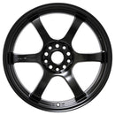 Gram Lights 57DR 18x9.5 +38 5-120 Semi Gloss Black Wheel