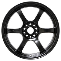 Gram Lights 57DR 18x9.5 +38 5-120 Semi Gloss Black Wheel