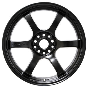 Gram Lights 57DR 18x9.5 +38 5-120 Semi Gloss Black Wheel