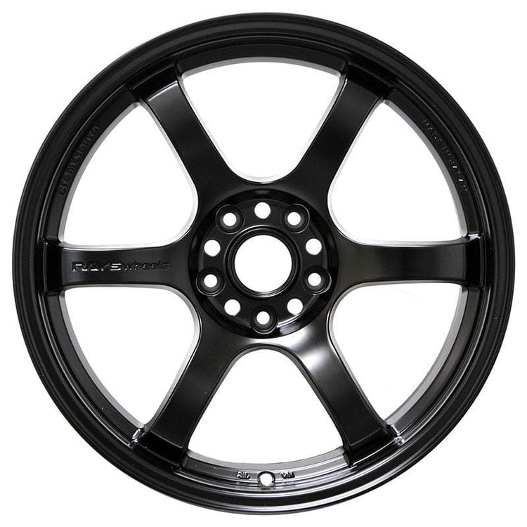 Gram Lights 57DR 18x9.5 +38 5-120 Semi Gloss Black Wheel