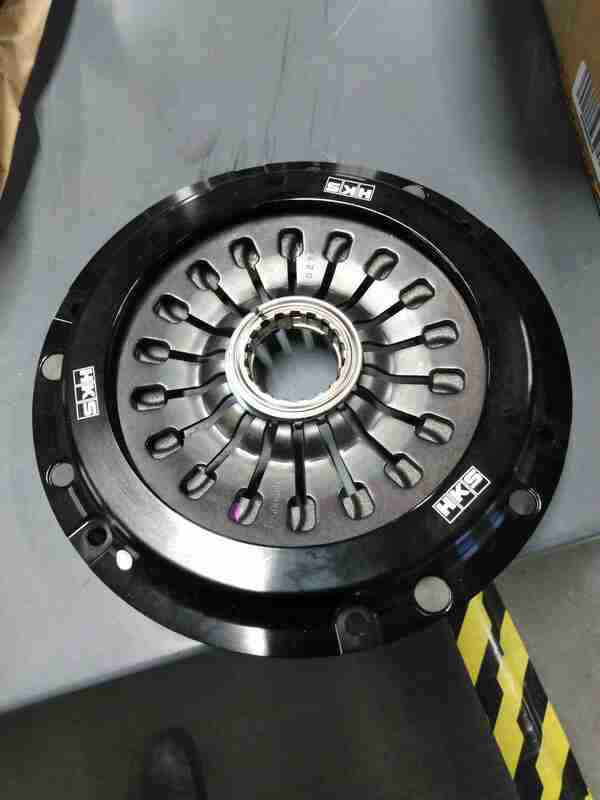 HKS LIGHT ACTION CLUTCH COVER ONLY | 2003-2007 Mitsubishi Lancer Evolution CN9A/CP9A/CT9A 4G63… — Incomplete: Missing components