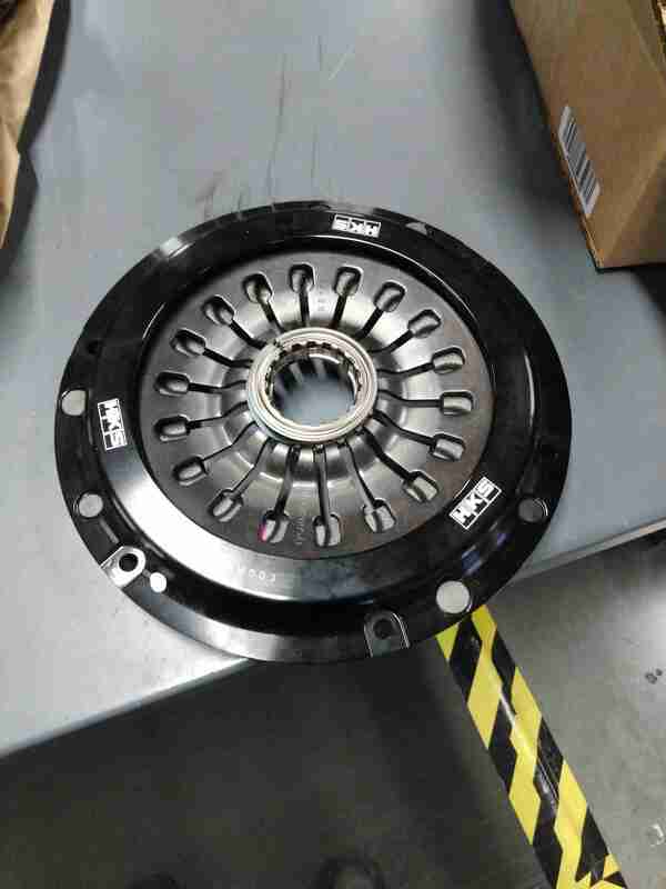 HKS LIGHT ACTION CLUTCH COVER ONLY | 2003-2007 Mitsubishi Lancer Evolution CN9A/CP9A/CT9A 4G63… — Incomplete: Missing components