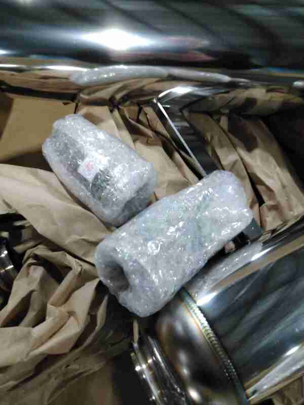 HKS 2014+ Infiniti Q50 Sedan VQ37 Dual Hi-Power Titanium Tip Catback Exhaust (32009-KN001) — Incomplete: Only half of the kit