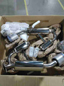 HKS 2014+ Infiniti Q50 Sedan VQ37 Dual Hi-Power Titanium Tip Catback Exhaust (32009-KN001) — Incomplete: Only half of the kit