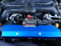Beatrush Blue Pulley Cover - 08-14 Subaru Impreza WRX / STi & 2015-2021 Subaru WRX STI