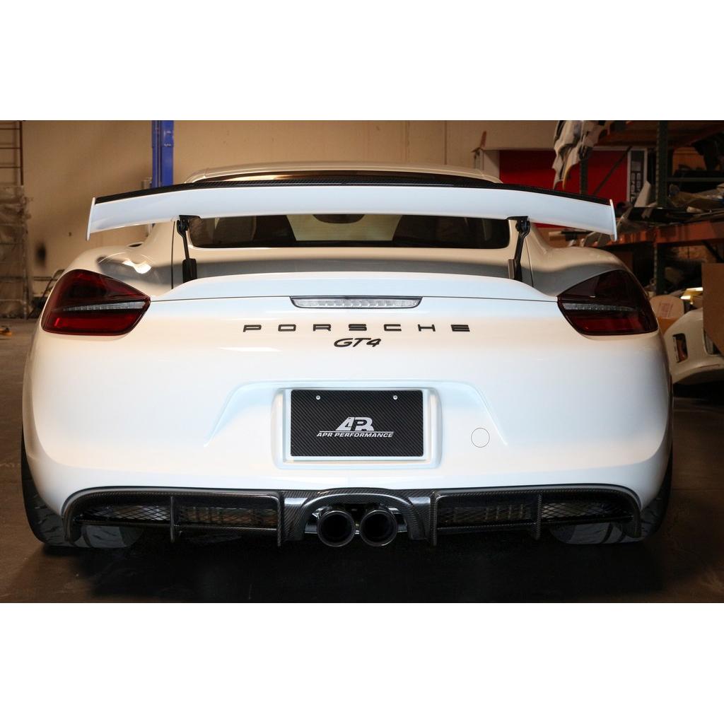 APR Peformance Porsche 981 Cayman GT4 Rear Diffuser 2015-2016 ...