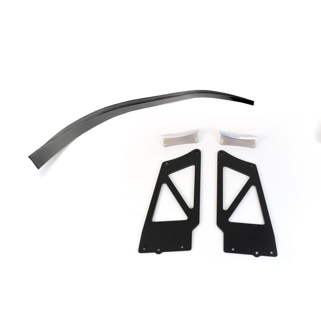 APR Peformance  Porsche 981 Cayman GT4 Factory Wing Extension kit 2015-2016