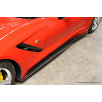 APR Peformance  Chevrolet Corvette C7 C7 Z06 Side Rocker Extensions/ Side Skirt 2014-19