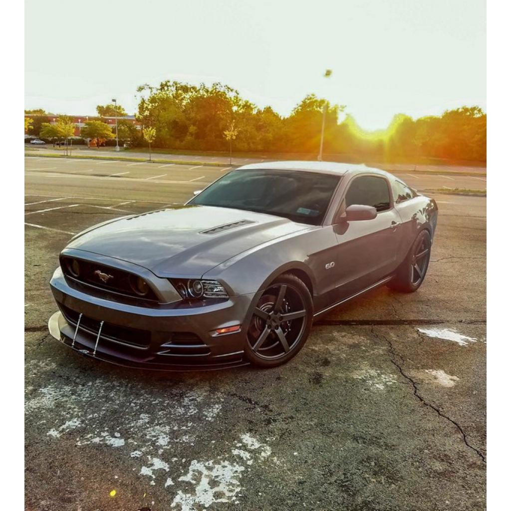 APR Peformance  Ford Mustang Roush Front Wind Splitter 2013-2014