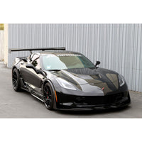 APR Peformance  Chevrolet Corvette C7 Z06 / Grand Sport GTC-500 Chassis Mount Adjustable Wing 2015-2019