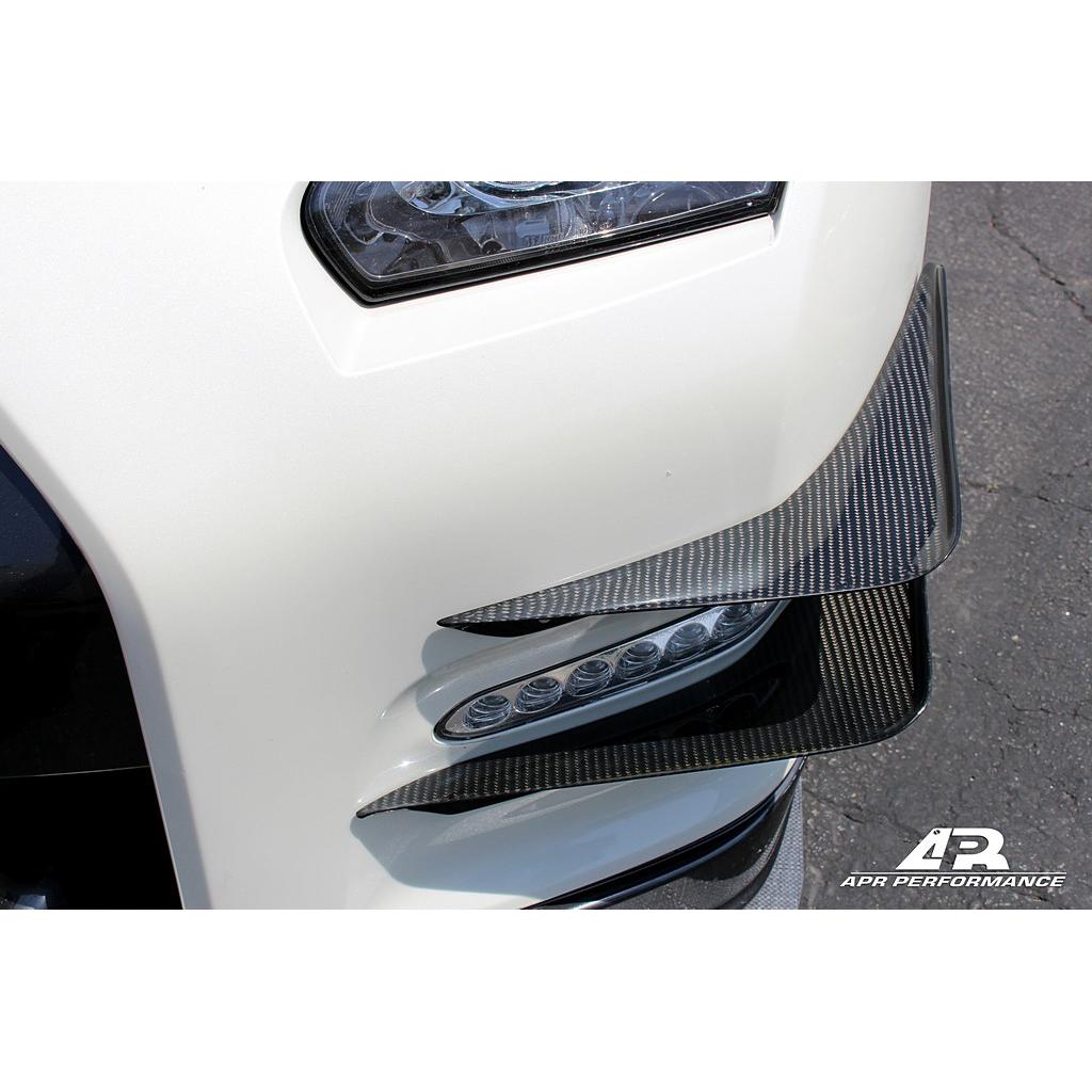 APR Peformance  Nissan GTR R35 Front Bumper Canards 2012-2016