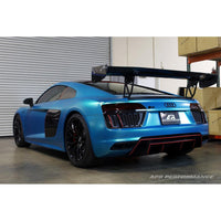 APR Peformance  Audi R8 GTC-500 Adjustable Wing, with Carbon Fiber Active Spoiler Panel Replacement 2016-2022
