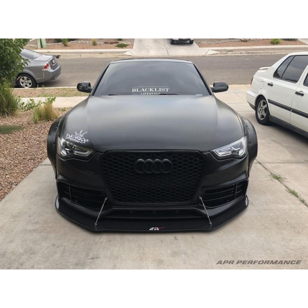 APR Peformance  Audi S5 / RS5 Stock Bumper Front Wind Splitter 2013-2016