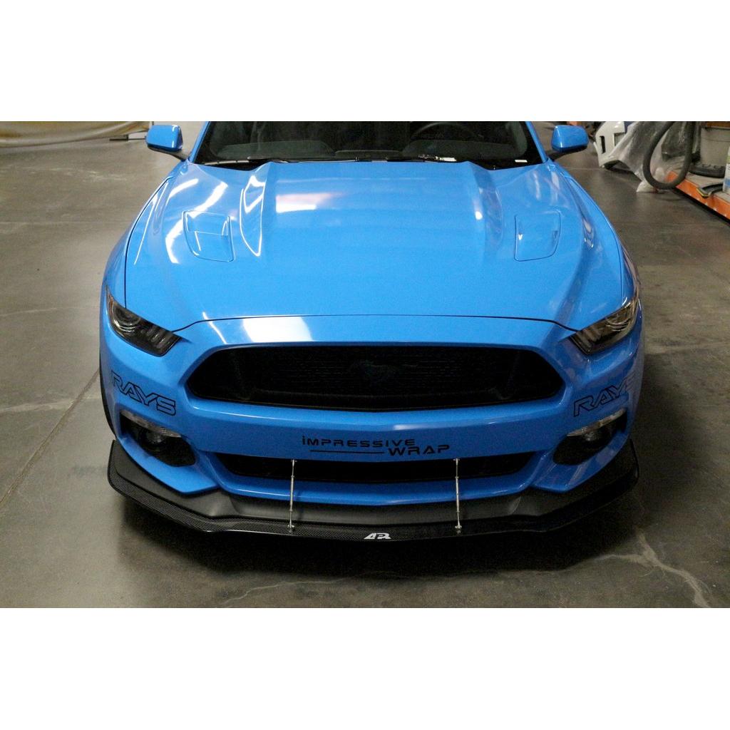 APR Peformance  Ford Mustang S550 Front Wind Splitter 2015-2017
