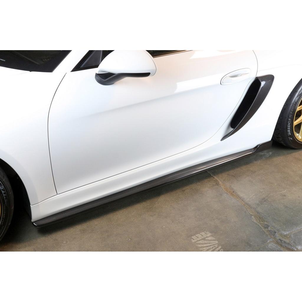 APR Peformance  Porsche 981 Cayman GT4 Side Rocker Extensions/ Side Skirt 2015-2016