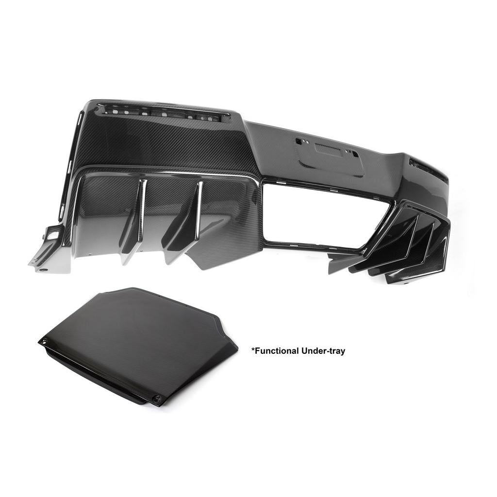 APR Peformance  Chevrolet Corvette C7 Z06 Rear Diffuser 2014-2019  Version 2