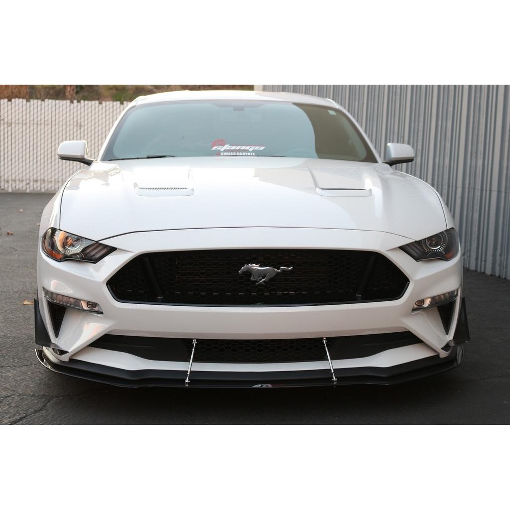 APR Peformance  Ford Mustang S550 Front Wind Splitter 2018-2023
