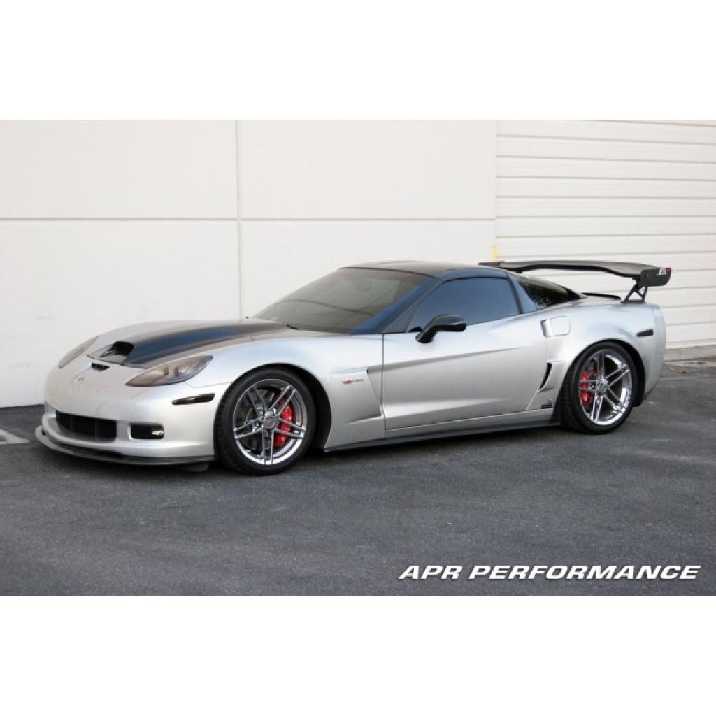 APR Peformance  Chevrolet Corvette C6 Z06 Side Rocker Extensions/ Side Skirt 2006-2013 (Fits Z06 and Grand Sport)