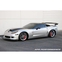 APR Peformance  Chevrolet Corvette C6 Z06 Side Rocker Extensions/ Side Skirt 2006-2013 (Fits Z06 and Grand Sport)