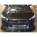 APR Mitsubishi Evolution X with APR Lip Front Wind Splitter 2008-2016