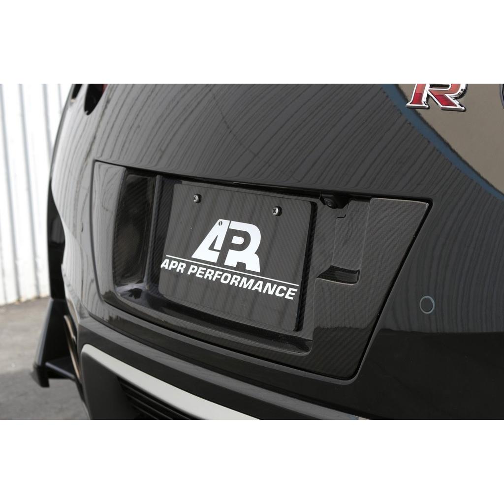 APR Peformance Nissan GTR R35 License Plate Backing 2017-2022 ...