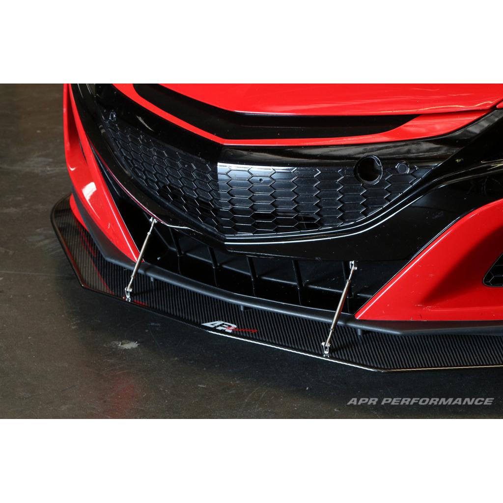 APR Peformance  Acura NSX Stock Bumper Front Wind Splitter 2016 - 2022