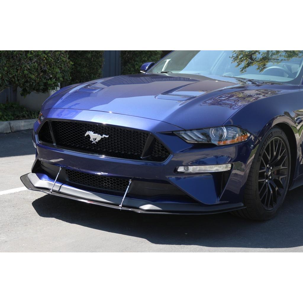 APR Peformance  Ford Mustang S550 Front Wind Splitter 2018-2023