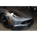APR Peformance  Chevrolet Corvette C7 Z06 Front Bumper Canards and Spats 2014 - 2019
