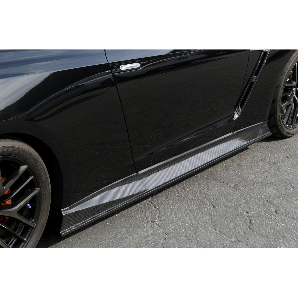 APR Peformance  Nissan GTR R35 Side Rocker Extensions/ Side Skirt 2017-2022