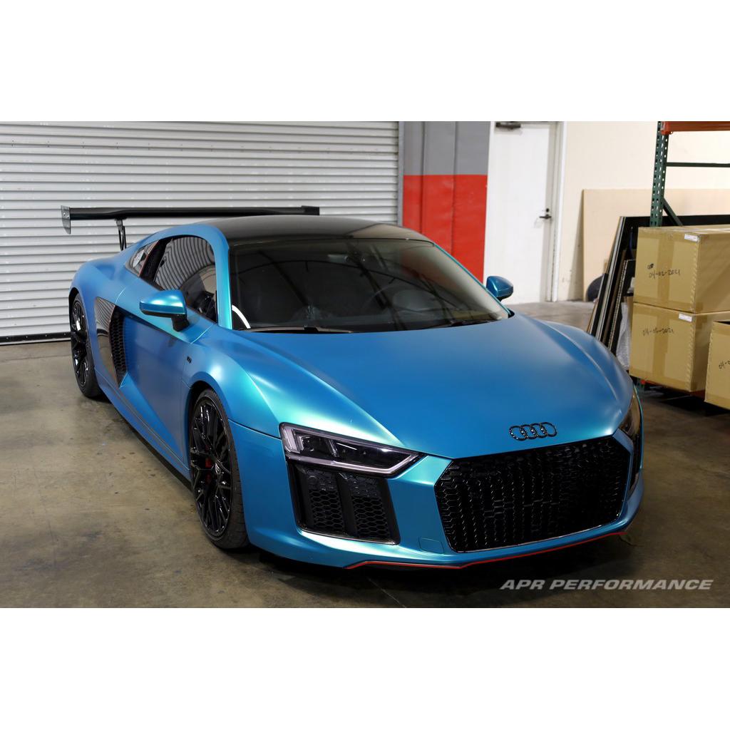APR Peformance  Audi R8 GTC-500 Adjustable Wing, with Carbon Fiber Active Spoiler Panel Replacement 2016-2022