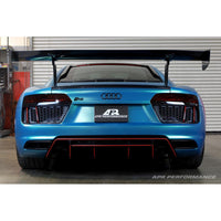 APR Peformance  Audi R8 GTC-500 Adjustable Wing, with Carbon Fiber Active Spoiler Panel Replacement 2016-2022